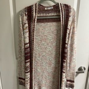 Jolt woven cardigan